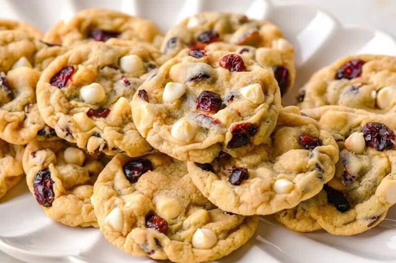 White Chocolate Cranberry Cookies