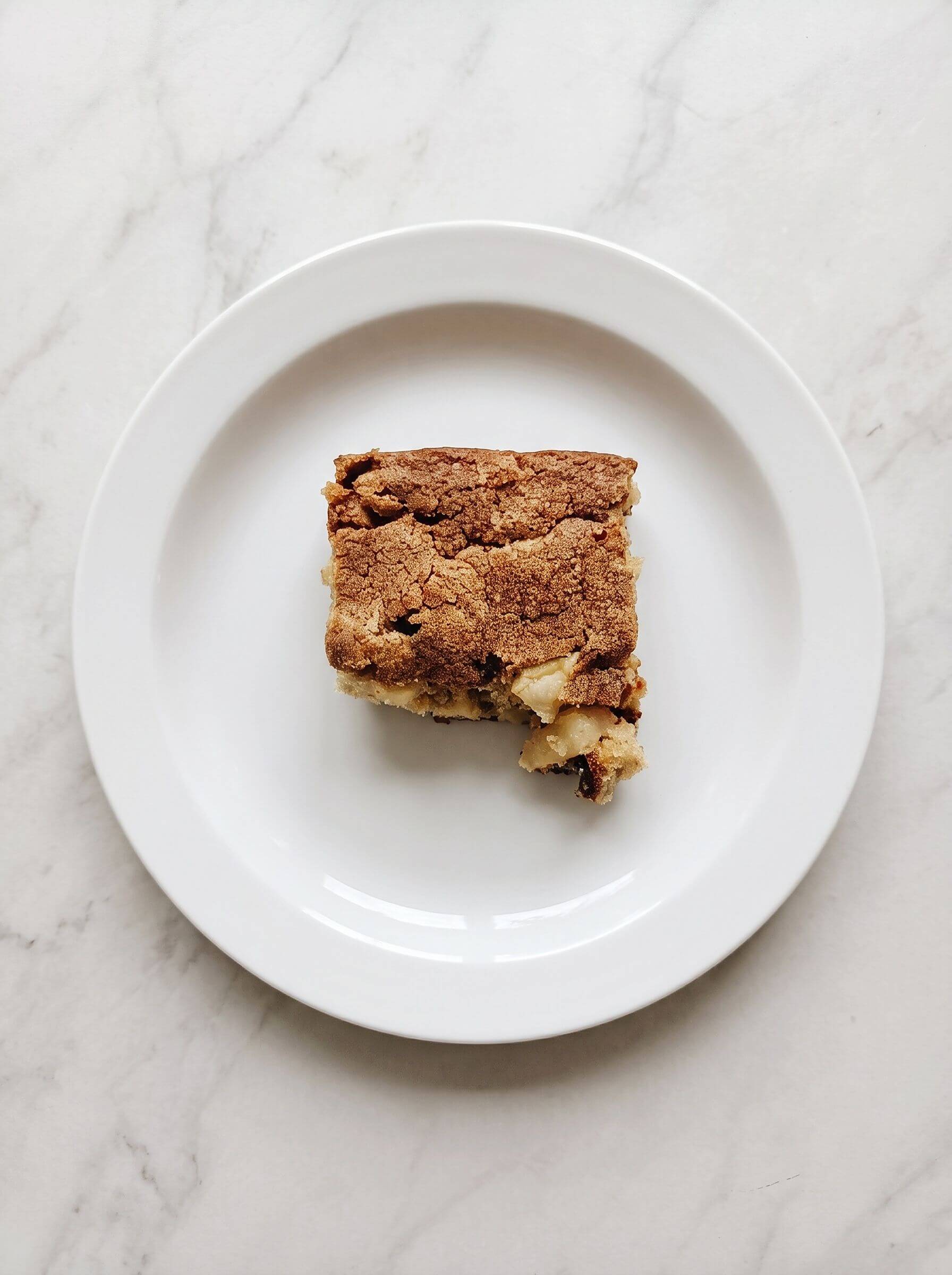 Apple Blondie Brownies