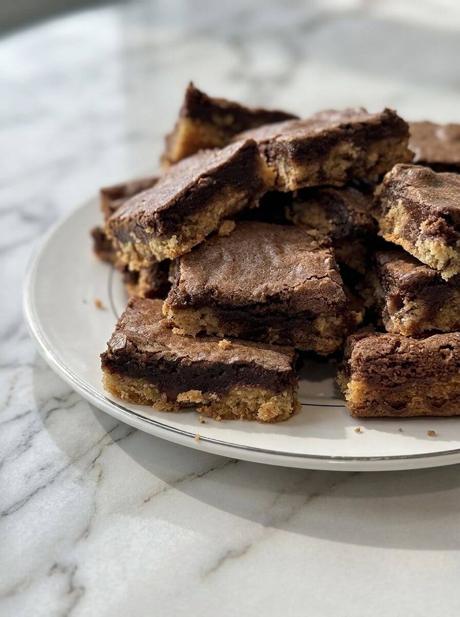 Brookies, or Brownie Cookie Bars