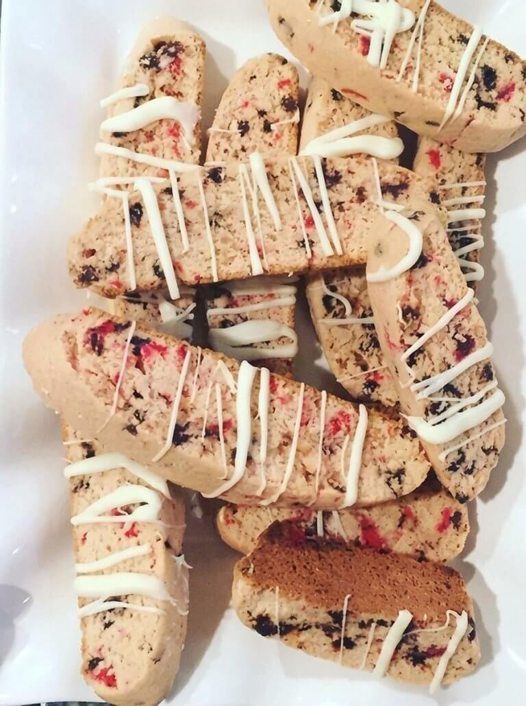 Chocolate Cherry Biscotti