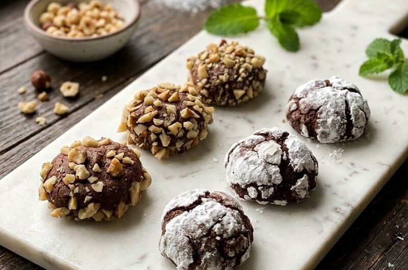 Chocolate Truffle Cookies