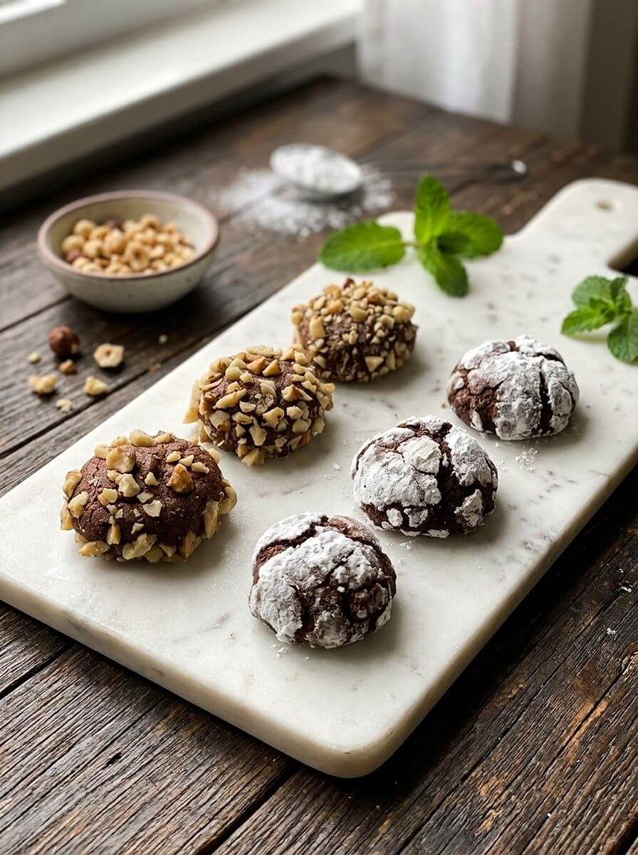 Chocolate Truffle Cookies