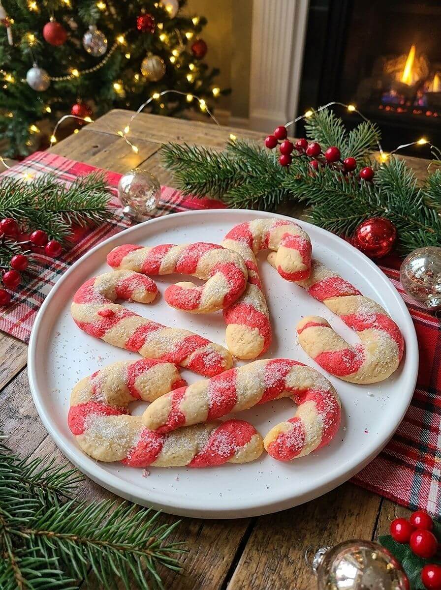 Christmas Candy Cane Cookies