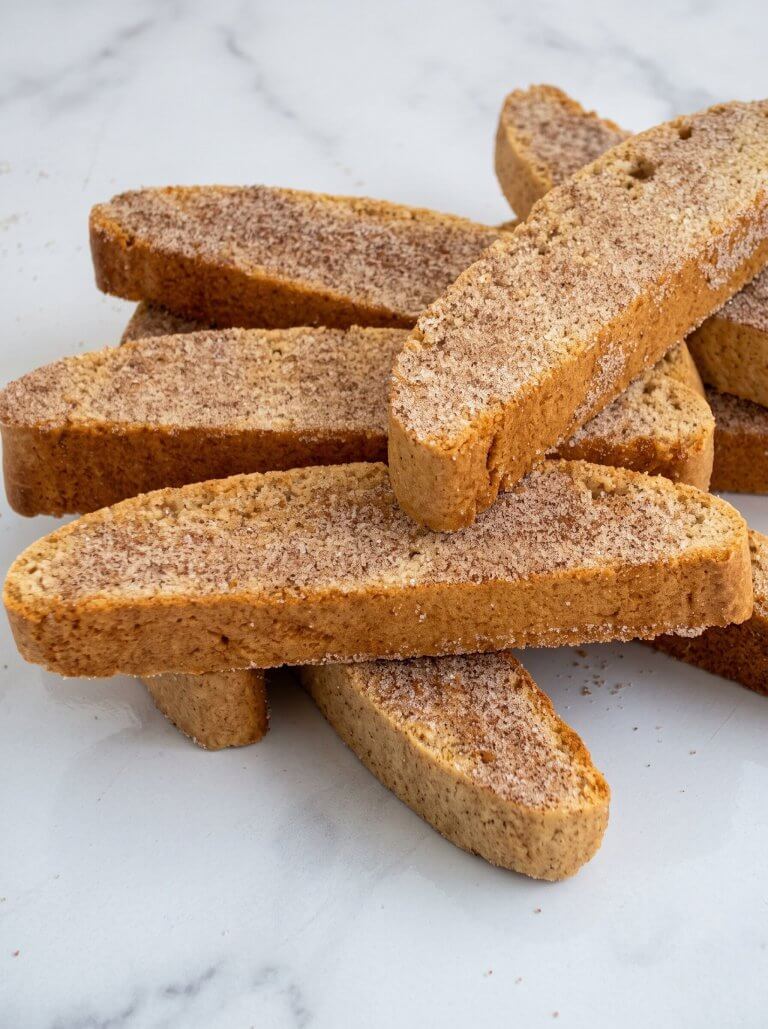 Cinnamon Sugar Biscotti