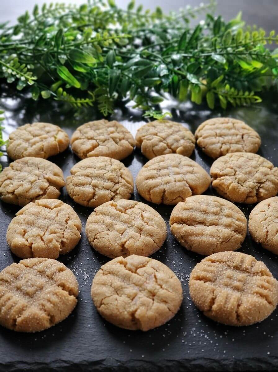 Classic Soft and Chewy Peanut Butter Cookies