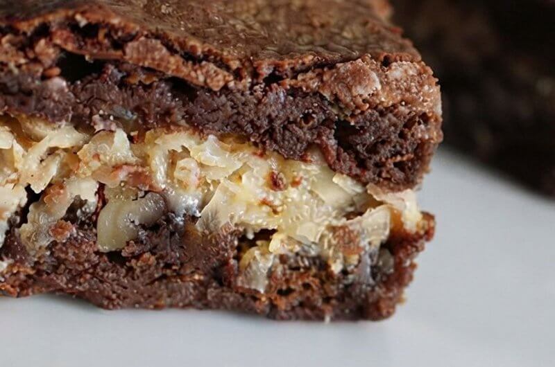 Coconut Macaroon Brownies