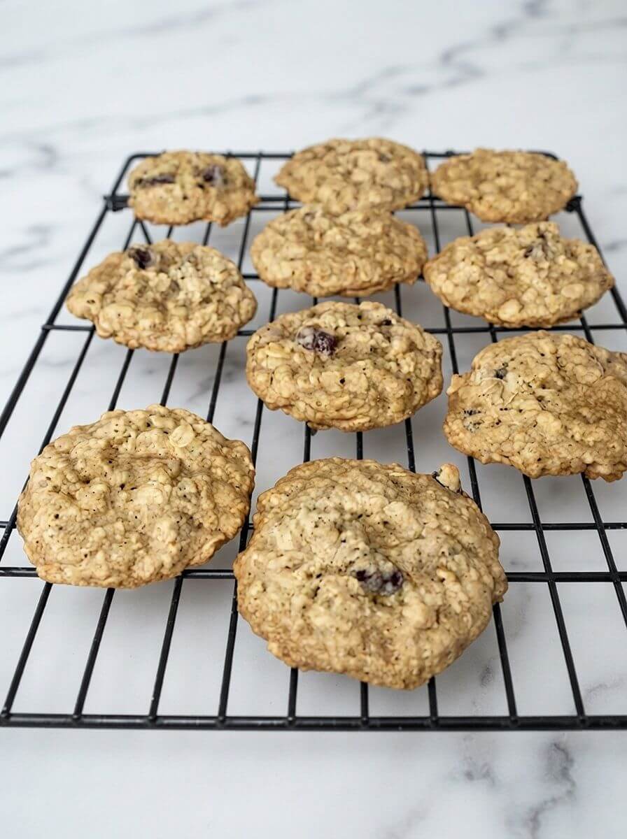 Cranberry Orange Oatmeal Cookies