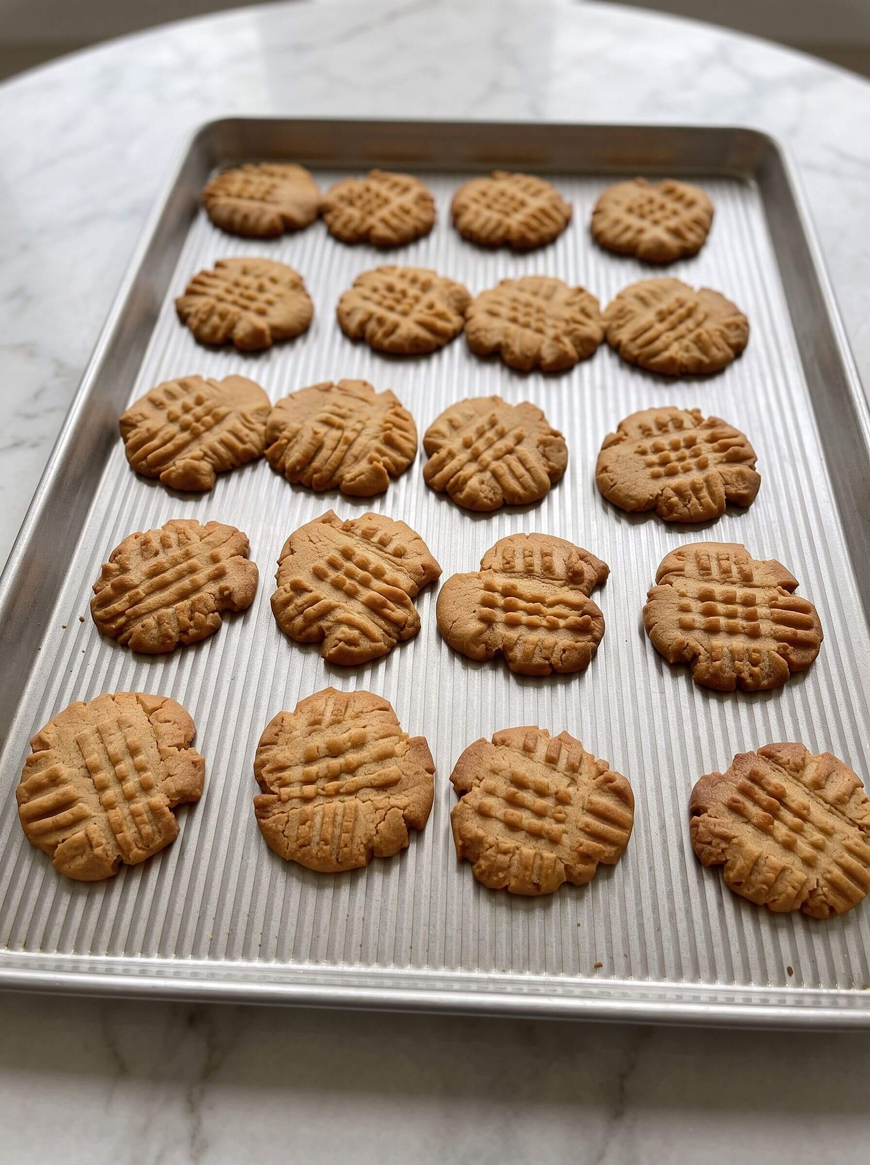 Dad’s Favorite Old-Fashioned Peanut Butter Cookies