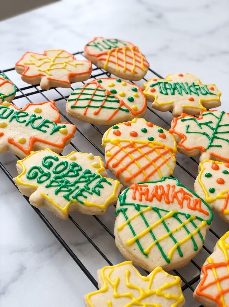 Frosted Cut-Out Sugar Cookies