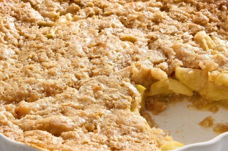 Easy Swedish Apple Pie