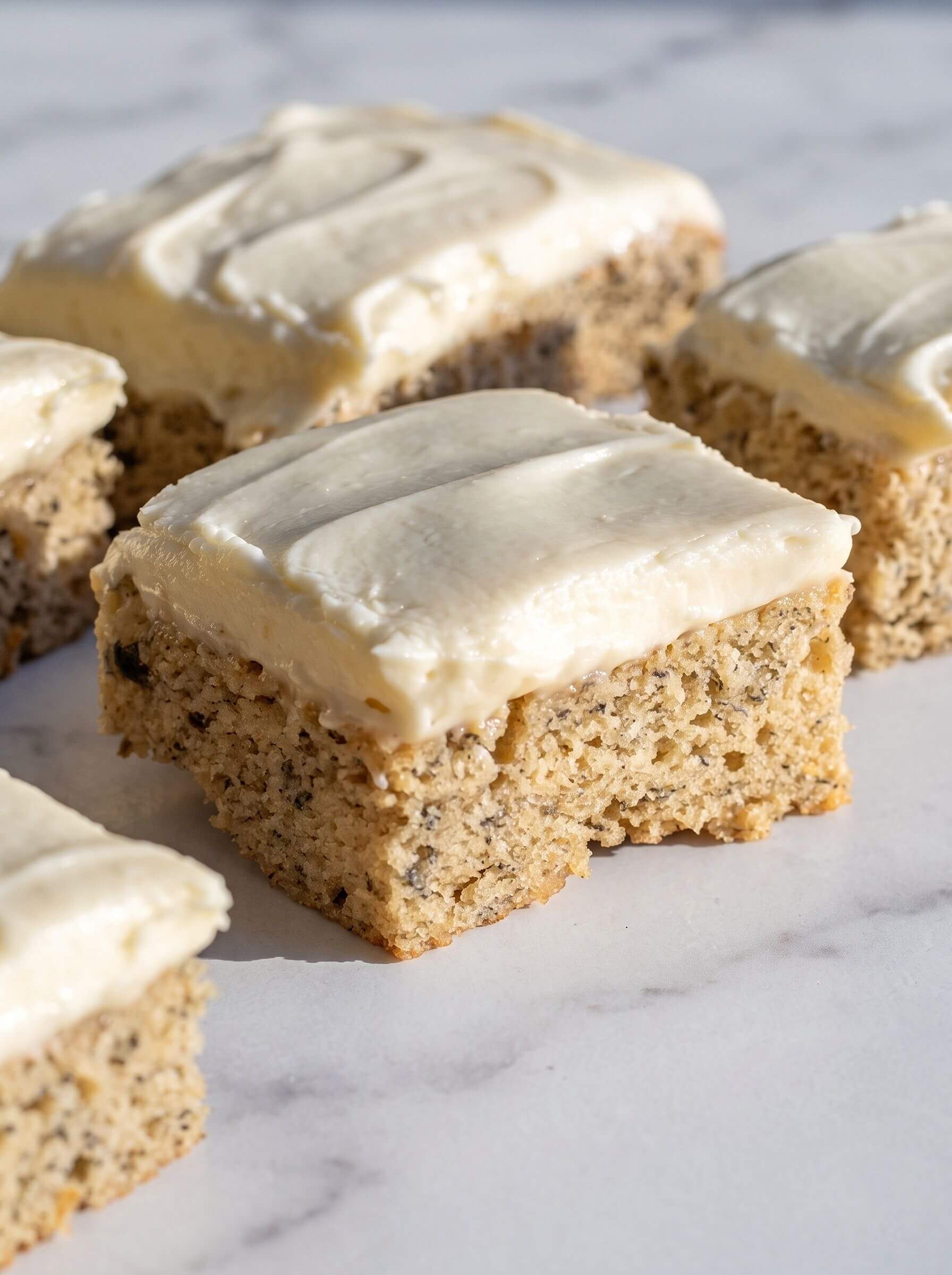 Frosted Banana Bars