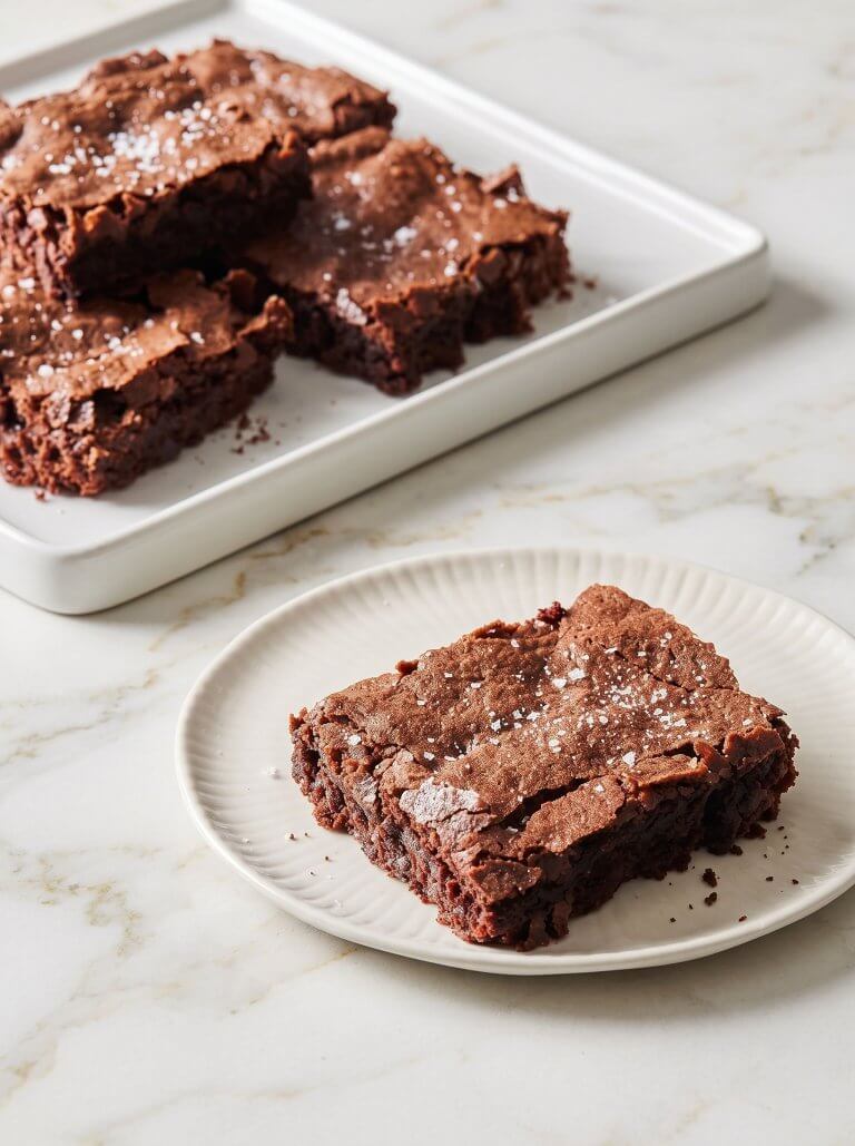 Easy Fudgy Cocoa Brownies