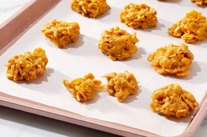 Cornflake Peanut Butter Cookies