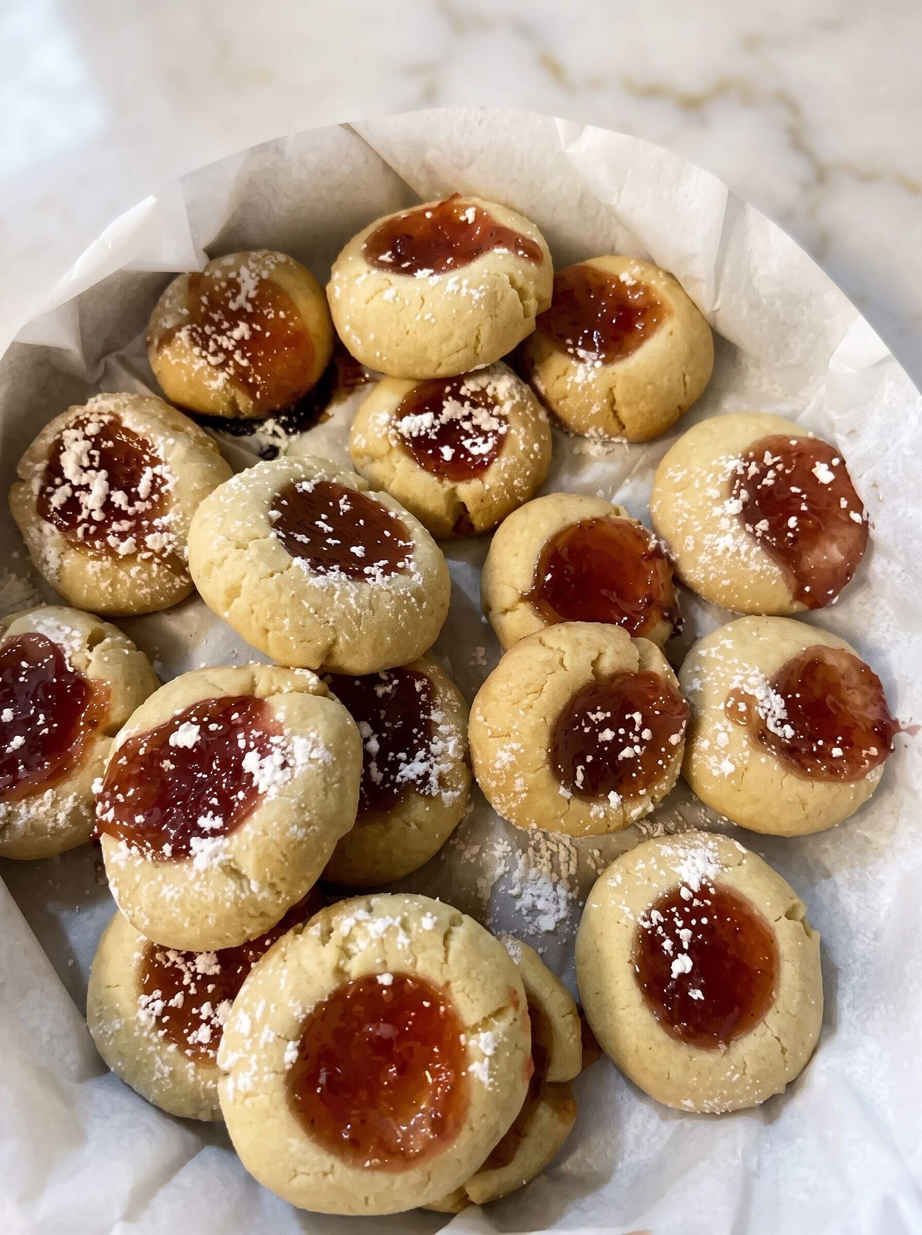 Old-Fashioned Jam-Filled Butter Cookies