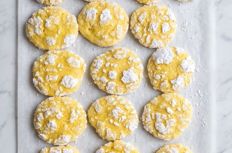 Soft Lemon Cookies from Scratch