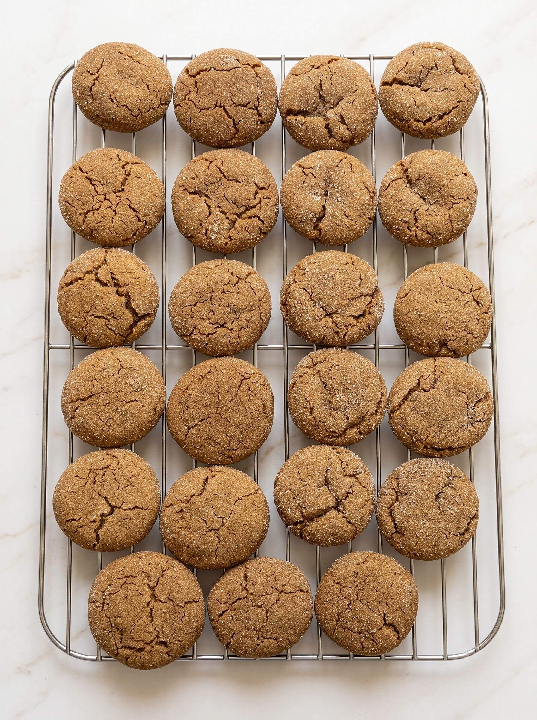 Soft and Chewy Molasses Cookies