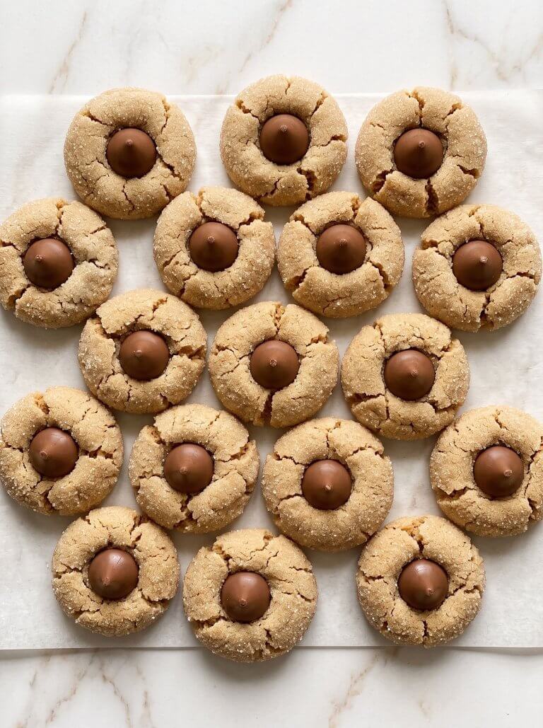 Mom’s Soft Peanut Butter Blossoms