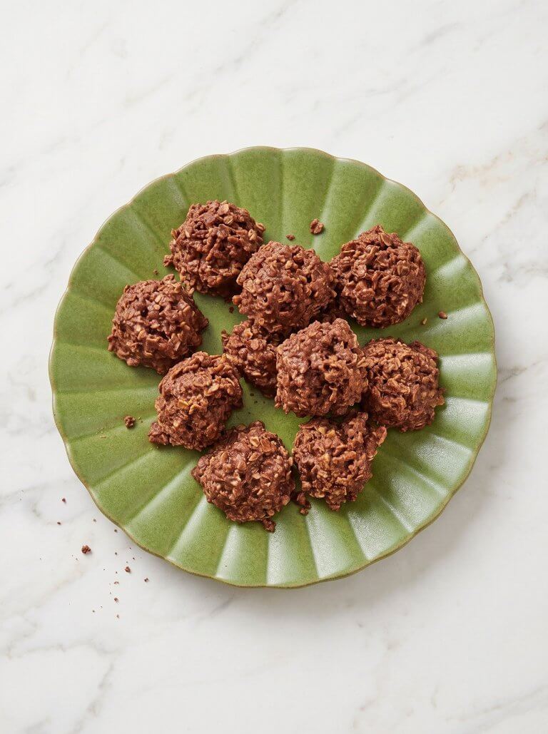 No-Bake Chocolate Oatmeal Cookies Without Peanut Butter