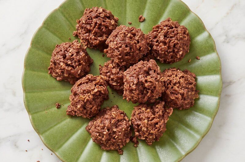 No-Bake Chocolate Oatmeal Cookies Without Peanut Butter