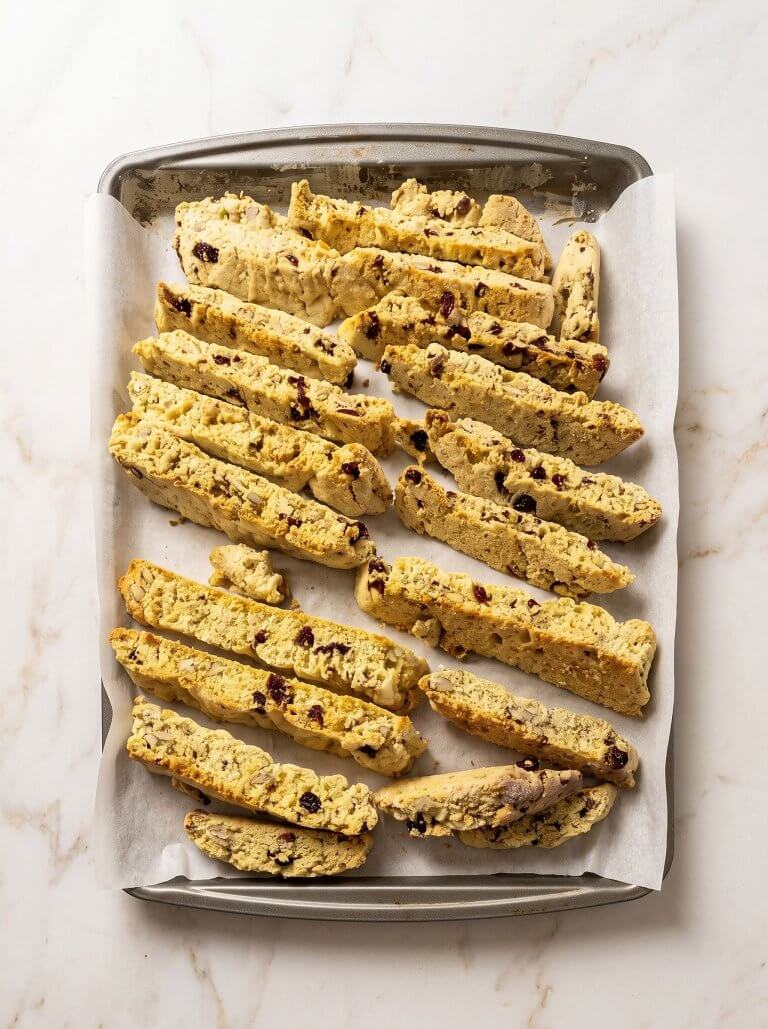 Orange Almond Biscotti