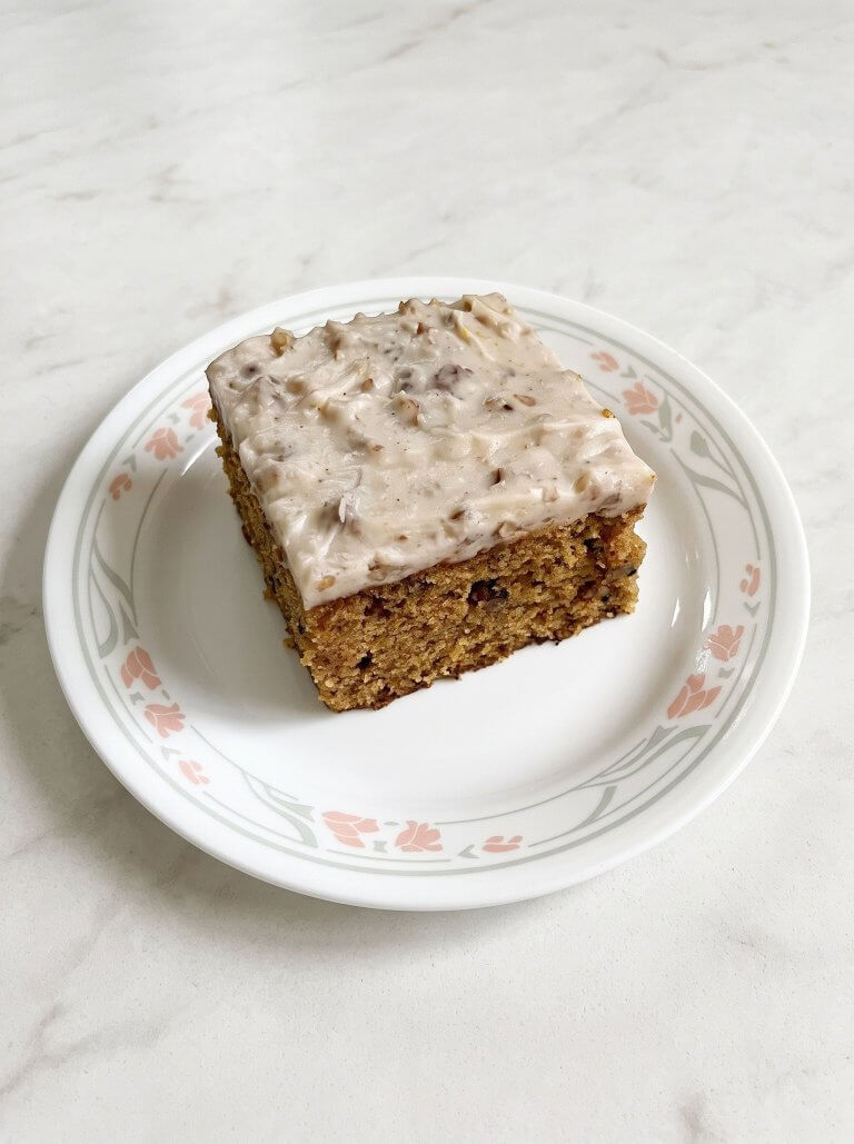 Pumpkin Walnut Bars