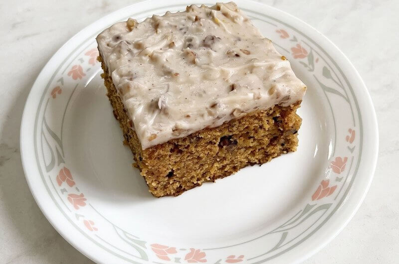Pumpkin Walnut Bars
