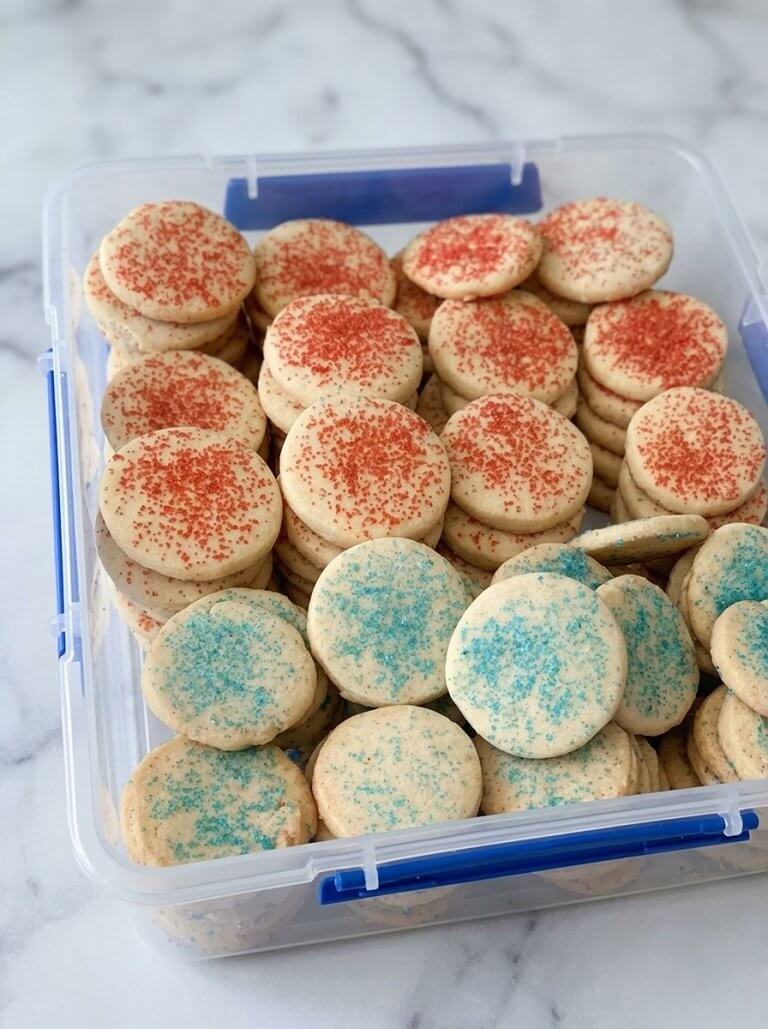 Almond Shortbread Cookies