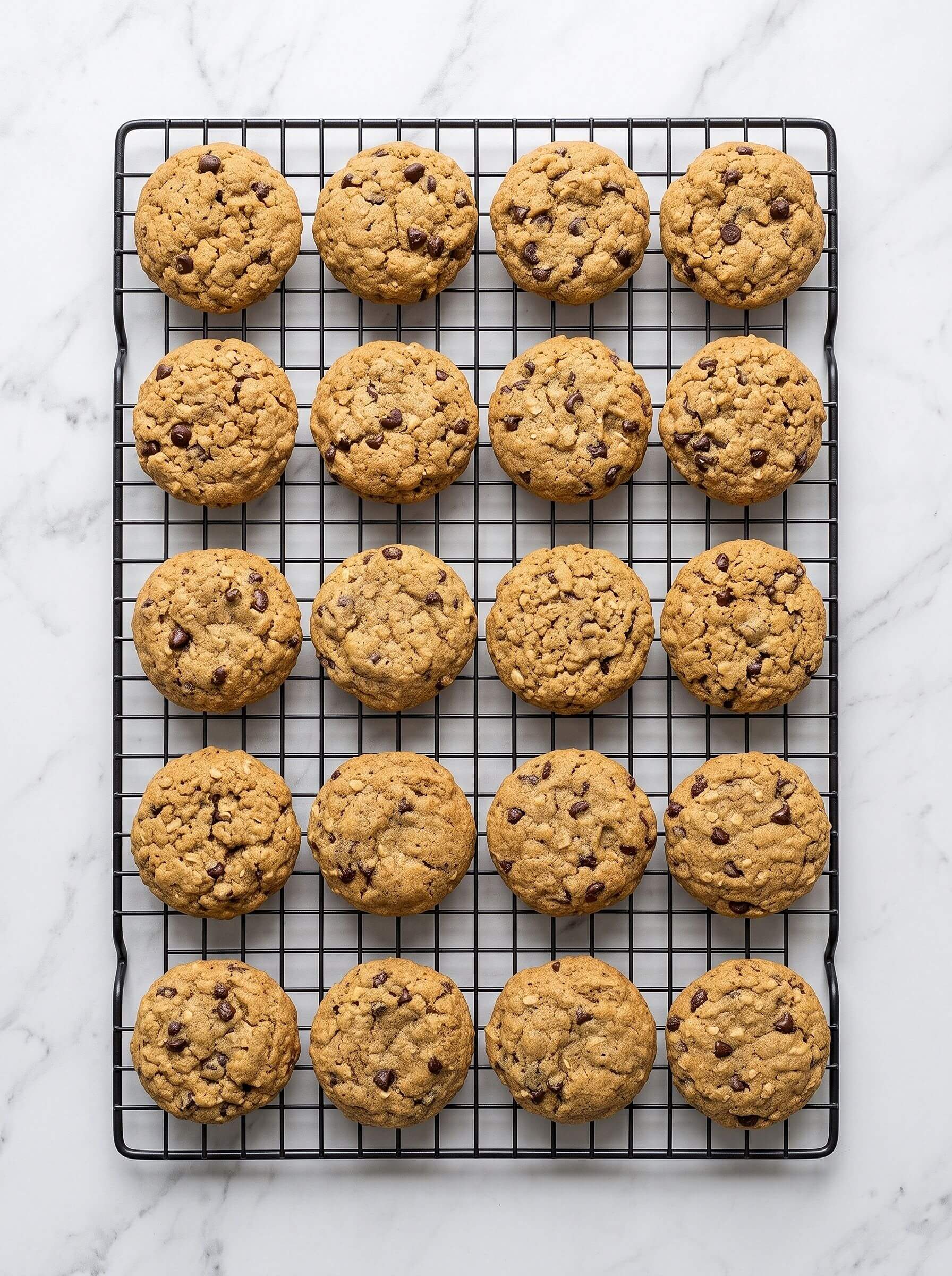 Pumpkin Oatmeal Chocolate Chip Cookies