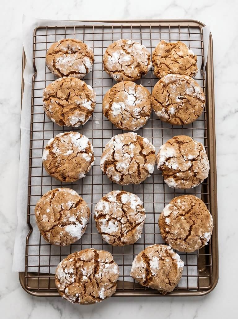 Soft and Chewy Molasses Cookies