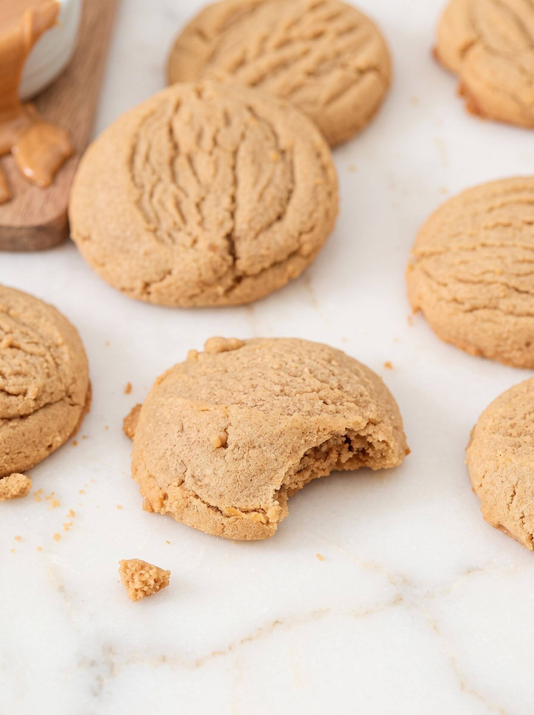Soft Peanut Butter Cookies