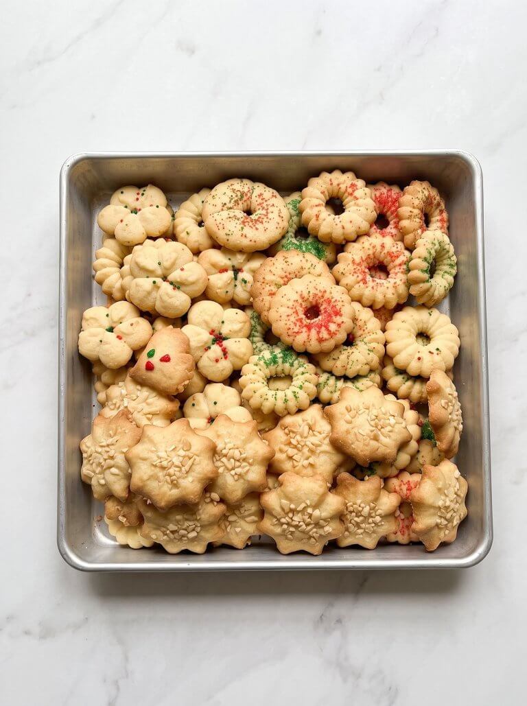 Classic Buttery Spritz Cookies