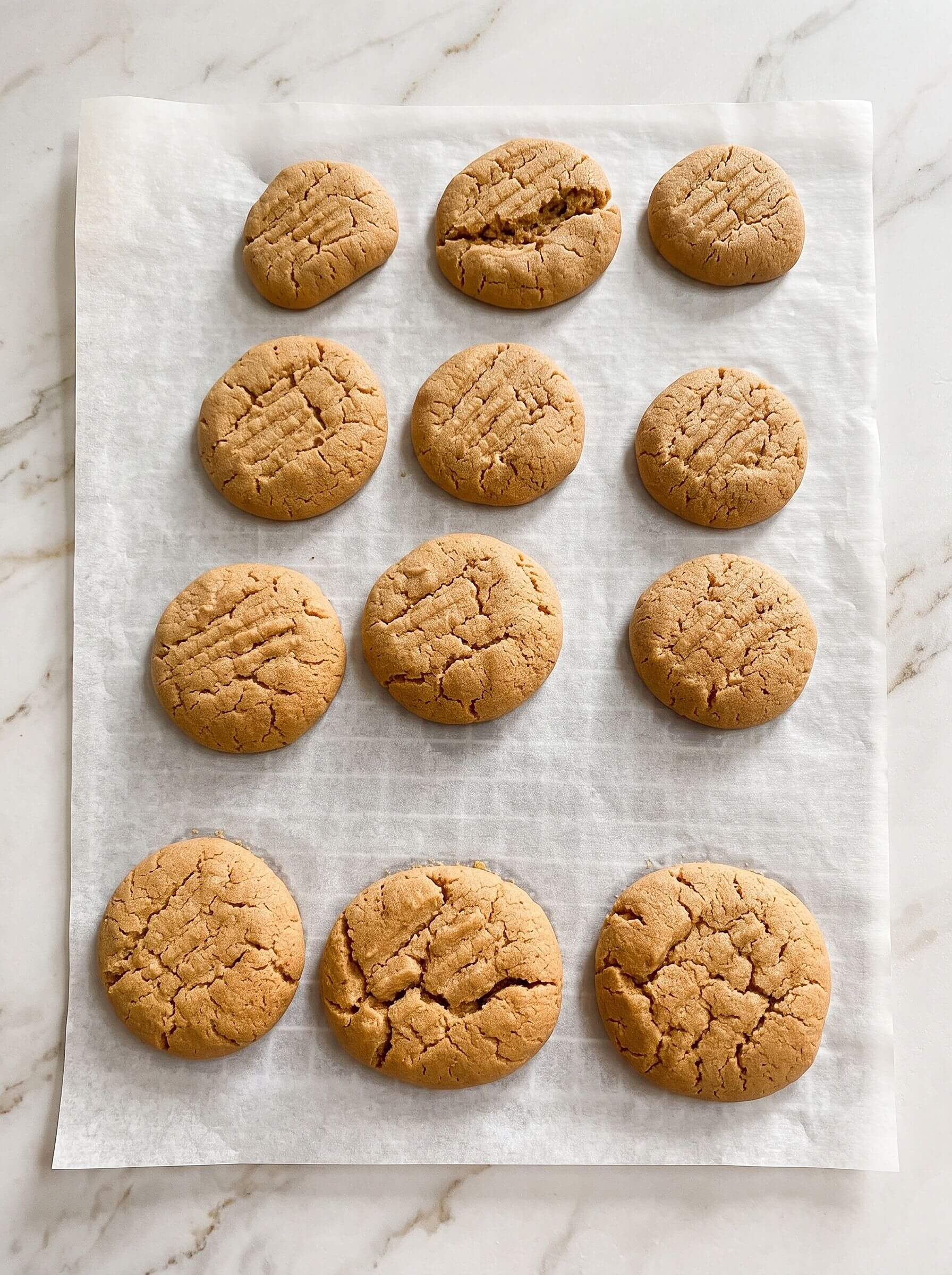 Super Easy Peanut Butter Cookies
