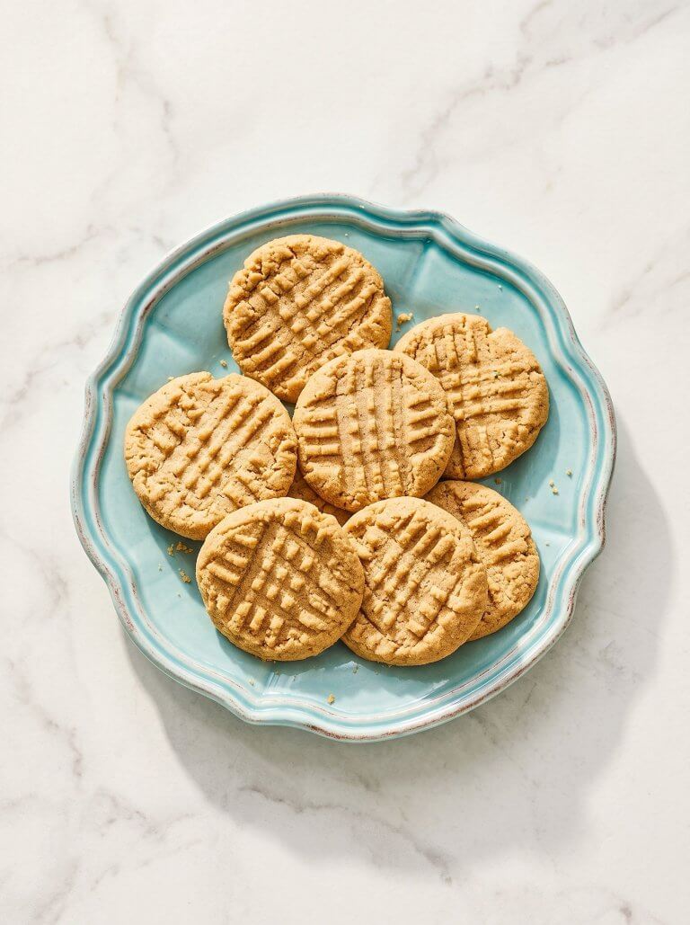 Three-Ingredient Peanut Butter Cookies