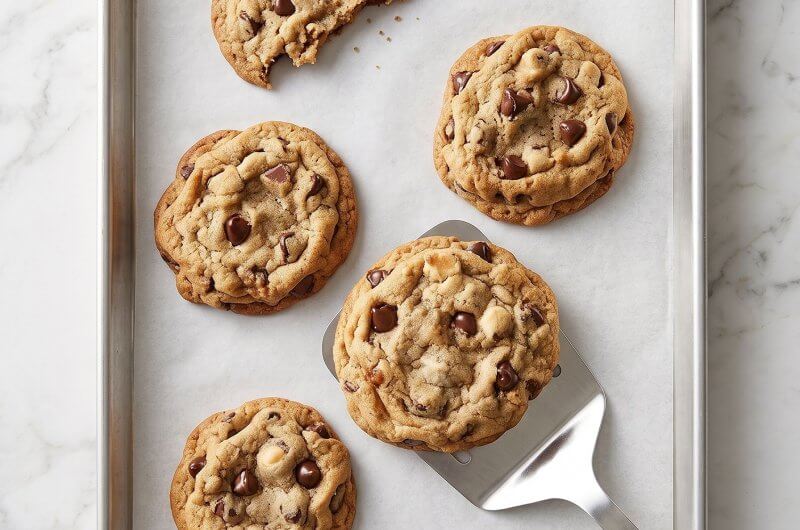 Chocolate Chip-Nut Cookies