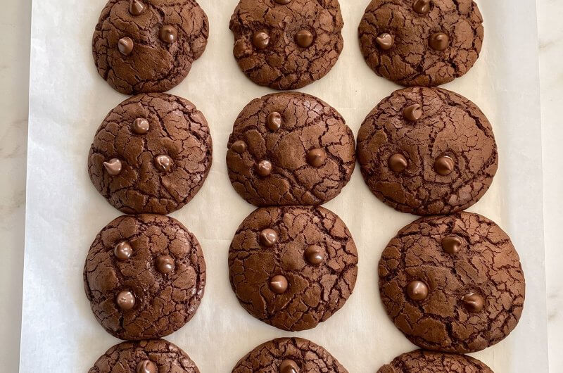 Ultimate Double Chocolate Cookies
