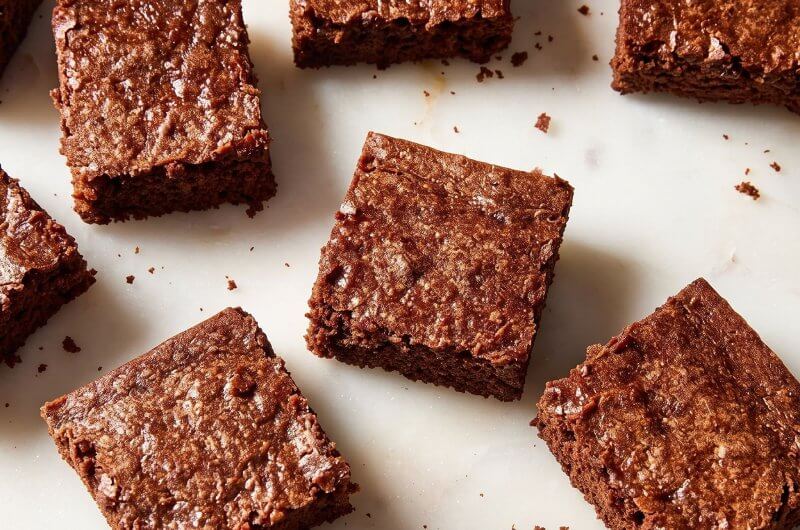 Fudgy Vegan Cocoa Brownies